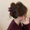 Pinza para el pelo acrílica de alta calidad de Corea del Sur, pinza grande de tiburón, horquilla sencilla, accesorios para el cabello para la parte posterior de la cabeza de mujer, venta al por mayor