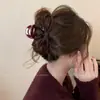 Pinza para el pelo acrílica de alta calidad de Corea del Sur, pinza grande de tiburón, horquilla sencilla, accesorios para el cabello para la parte posterior de la cabeza de mujer, venta al por mayor