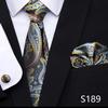 Corbata Rayada para Hombre Boda Negocios Formal Jacquard en Forma de Flecha Traje de Gama Alta para Hombre