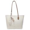 Bolsa Tote, Elegante para o Trabalho Diário e Deslocamento, Grande Capacidade, Estilosa, Simples, Bolsa de Ombro Versátil, Bolsa de Mão Casual Retrô