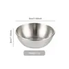 Acero Inoxidable Redondo Dorado Tazón para Salsa Cuchara Juego de 16 Piezas Plato para Condimentos Tazón para Salsa con Juego de Cucharas Pequeñas Tazón para Mascarilla Facial
