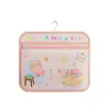 Artefacto de almacenamiento de calcetines guardarropa de dormitorio ropa interior ropa interior bolsa colgante multicapa bolsillo de malla colgante bolsa de almacenamiento detrás de la puerta