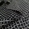 Tela de Tweed a Cuadros de Alta Gama en Estilo Chanel para Ropa Infantil, Chaquetas de Traje, Decoraciones de Ramo y Materiales para Bolsos de Bricolaje