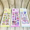 Calcomanías de agua calcomanías de agua temblorosas calcomanías de dibujos animados de ensueño para niños libro de mano DIY calcomanías de agua niños lindos