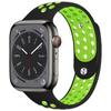 Adecuado para Correas de Apple Watch Applewatch10/Se/S10 Sección Doble Nike Correa Deportiva de Silicona para Reloj