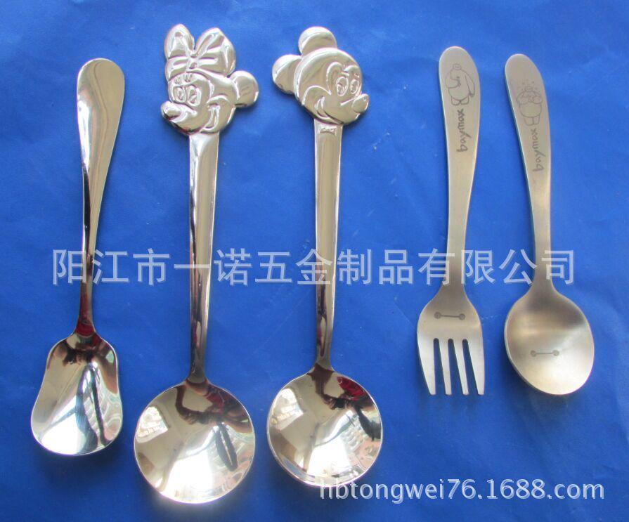P-065F儿童餐具刀叉勺,西餐具刀叉儿童餐具