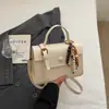 Bolso Pequeño de Aspecto Elegante y con Estilo para Mujer 2025 Invierno Nueva Moda Bolso Cruzado Retro Bolso de Mano Casual Bolso Cuadrado Pequeño