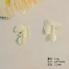 Nuevo Colgante de Hoja de Monstera Verde Fresco de Aleación DIY Pulsera Llavero Decoración Accesorio Materiales