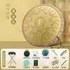 Instrumento Musical de la Marca Ethereal Drum para Principiantes Tambor de Mano de 22 Tonos Tambor Vacío de 15 Tonos Profesional Le De Zhul De Zhul