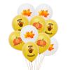 Suministros para fiestas de Amazon globo de alfabeto de 16 pulgadas GIVE THANKS pavo globo de látex de arce traje