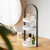 Prateleira de armazenamento de cosméticos estilo INS Rack de armazenamento de joias portátil Mesa de vestir de banheiro Rack de armazenamento de produtos para cuidados com a pele