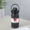 Taza Termo Personalizada de Acero Inoxidable 316, Botella de Agua Portátil para Deportes al Aire Libre, Aspecto Elegante, Taza con Popote tipo Bolso de Gran Capacidad