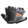 Luvas Meio Dedo para Homens, Esportes Fitness ao Ar Livre, Finas, Respiráveis, Antiderrapantes, Resistentes ao Desgaste, Montanhismo, Escalada em Rocha, Luvas de Ciclismo sem Dedos para Mulheres
