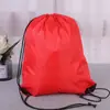 Bolsas de Poliéster con Cordón en Stock, Mochilas para Eventos de Maratón, Bolsas para Clases de Tutoría, Bolsas Publicitarias