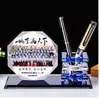 Nuevos y Creativos Adornos de Cristal para la Temporada de Graduación, Recuerdos para Maestros y Estudiantes, Regalos de Recuerdo para Escuela Secundaria y Preparatoria