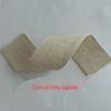 Fita de algodão de cânhamo de 1-4 cm, camada única, faixa lateral plana, material para calçados, acessórios para laços, material para calçados