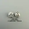 Pingente de Escova de Raposa de Laço de Liga Retro Pingente de Pulseira de Cristal Feito à Mão Acessórios de Joias para Pulseira