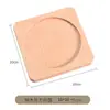 Posavasos de Madera de Nogal con Esmalte Filigrana DIY Madera Impermeable Posavasos de Té Madera Maciza Soportes para Tazas Posavasos de Café Personalizado Lo
