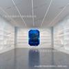 Gabinete de exhibición de cosméticos de pintura de alta gama en centro comercial sala de exposiciones empresariales producto con estante de exhibición de luz gabinete de exhibición de muestras de ciencia y tecnología