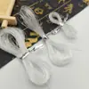 Hilo Transparente para Abalorios, Hilo Elástico Pequeño Figura Ocho, Kit de Accesorios de Materiales para Manualidades, Hilo Elástico de Cristal, Hilo Elástico de Cristal para Joyería