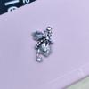 Novos Acessórios de Joias de Liga Coreana Estilo Asa Meia Asa Borboleta Acessórios de Cabelo DIY Brincos Charms para Sapatos