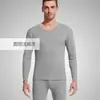 Venta de liquidación: Ropa interior térmica para hombre, engrosada y con forro polar para abrigar, talla grande, efecto adelgazante, conjunto de capa base para otoño e invierno
