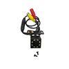 Câmera Externa para Carro CCD de Ré Tela de Display CDDVD Entrada AV Imagem Dedicada Alta Definição Grande Angular