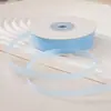 Rollo Grande de 6 mm Cinta de Gasa Translúcida Hilo de Leche Hilo de Nieve Doble Cara Hecho a Mano DIY Accesorios para el Cabello Accesorios de Lazo Decoración de Boda