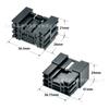 2298622-1 Conector de Coche Carcasa de Plástico 24P