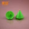 FZZ4070 cono de contrapeso verde rodillo de contrapeso unidad de doble cono de plástico precio unitario es la mitad del precio