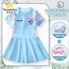 Conjunto de Traje de Baño Transfronterizo K-Pop Demon Hunter para Niñas - Traje de Baño de una Pieza para Niñas, Falda de Baño para Niños Pequeños, Conjunto de Traje de Baño para Estudiantes Adolescentes