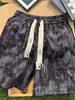 Shorts Casuales de Calle Americanos para Hombre Verano Delgados Rectos Sueltos Pantalones Marca de Moda Atractivos Pantalones Deportivos Estudiantes