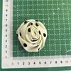 Estilo Francés Suave y Perezoso Tela Satinada Lunares Rosa DIY Hecho a Mano Goma para el Cabello Flor para la Muñeca Accesorios para Ropa