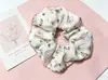 Ligas para el Cabello Trenzadas Florales, Scrunchies Estilo Coreano con Borde de Encaje, Ligas de Alta Elasticidad, Suministro al por Mayor, Directo del Fabricante