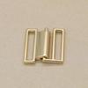 Accesorios de Cinturón Sencillos para Mujer Hebilla de Metal Abrigo de Tweed Abrigo de Piel Falda Hebilla Decorativa Botones de Ropa