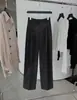 DestacadoYuran 26 Nueva Colección de Principios de Otoño: Pantalones Anchos Casuales Elegantes a Medida, Semi-Elásticos de Cintura Alta