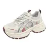 Nuevos Zapatos Deportivos Casuales Tipo "Dad Shoes" 2026 para Mujer, Versátiles y de Moda, con Malla, que Aumentan la Altura, Transpirables, para Mujeres Bajitas