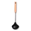 Utensílio de Cozinha de Silicone Resistente a Altas Temperaturas Conjunto de 4 Peças com Cabo de Madeira de Aço Inoxidável Espátula e Colher de Silicone para Culinária Estilo Chinês