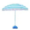 Sombrilla de Playa Rayada Personalizada para Exteriores, Sombrilla Parasol para Piscina y Parque, Sombrilla Publicitaria con Logo Impreso, Sombrilla Solar de Comercio Exterior Transfronterizo