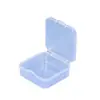Caixa Quadrada Pequena Transparente Caixa de Joias Caixa Pequena para Brincos de Ouvido Caixa de Armazenamento Mini Brincos Caixa de Joias Portátil Fabricante