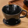 Taza de Filtro de Cerámica para Café Preparado a Mano Personalizada Taza de Filtro de Goteo Accesorios para Café Fábrica Venta al por Mayor