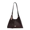 Bolso Tote Tejido de Nicho Estilo Coreano de Moda Otoño 2026 Nuevo Casual Gran Capacidad Estilo Perezoso Bolso de Hombro Axila