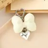 Nuevo Colgante Creativo de Cadena Colgante con Lazo de Perlas para Bolso, Funda de Teléfono, Llavero, Adorno, Exquisito Accesorio de Regalo Pequeño