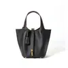 2026 Nuevo Modelo Bolso Cubo, Bolso Cesta, Bolso de Mujer, Bolso de Mano de Piel Genuina, Bolso de Mamá, Bolso de Novia para Boda, Sensación de Alta Gama