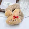 Linda Banda para el Cabello de Peluche de Dibujos Animados Tocado para Muñeca DIY Accesorios para el Cabello Hechos a Mano Banda Elástica Alta Regalos Pequeños Venta al por Mayor