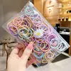 Cuerda para el Cabello de Alta Gama Coreana de Alta Elasticidad Goma Elástica Diadema Negra Lazo para el Cabello Sin Costuras Accesorios para el Cabello Duraderos Accesorios para la Cabeza Venta al Por Mayor