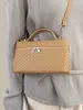Bolsa Transversal de Ombro Único Nova Verão 2026 Moda Casual Personalidade Bolsa de Mão Feminina Elegante Tendência Simples Pequena Quadrada