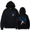 Tamanho Europeu Transfronteiriço Tendência Novo Rapper Sza Estampado Moletom com Capuz Masculino