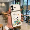 Capa de celular do Snoopy adequada para iPhone 17 Pro Max, Apple 16 Pro, 15 Pro, niche 16, couro de cordeiro