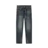 Ropa de Hombre Fengshe / Nuevo Lanzamiento Otoño-Invierno 2026 Jeans Elásticos Rectos Ajustados de Alta Calidad / Pantalones Largos para Hombre
